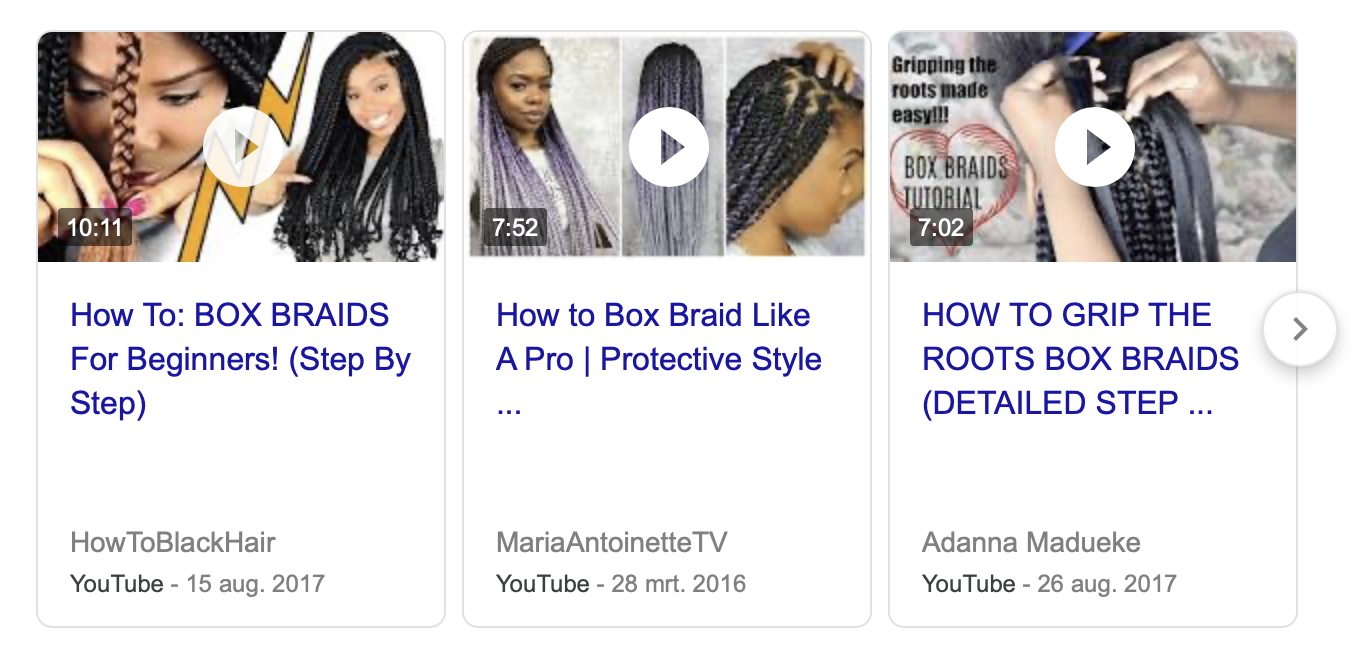 Featured snippet SEO video